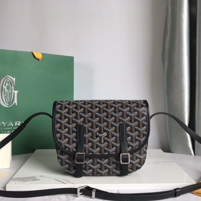 Goyard Belvedere PM Bag (22×17×9.5cm)   - FashionPlug