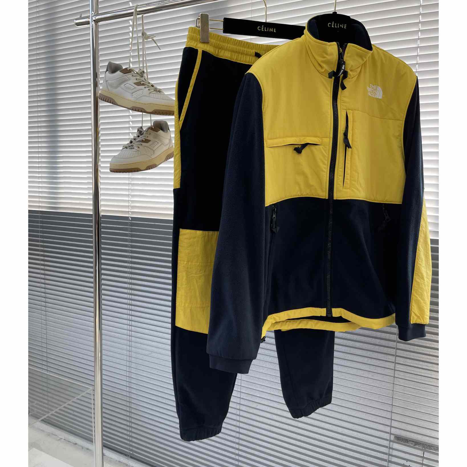 The North Face Denali Fleece And Shell Track Jacket - FashionPlug