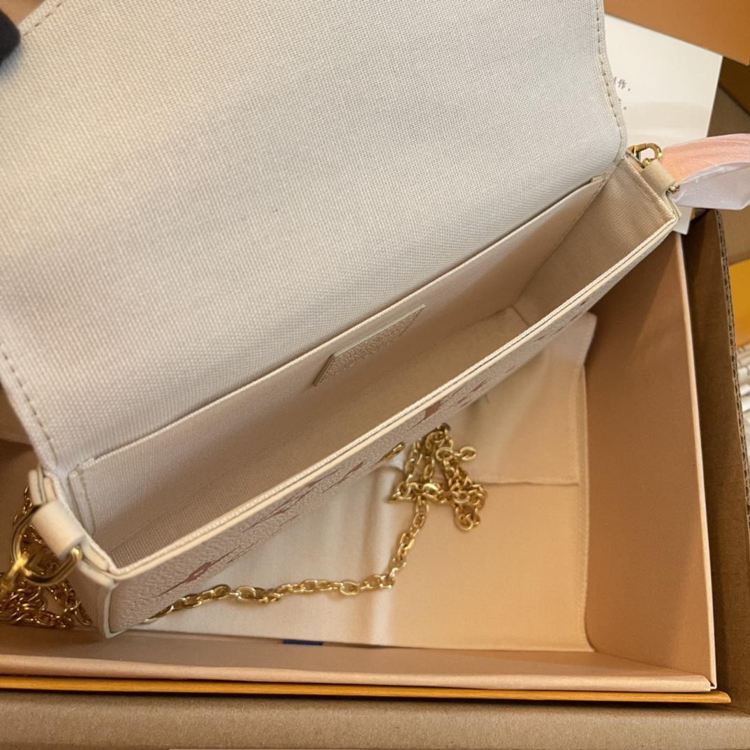 Louis Vuitton Félicie Pochette (21x12x3cm)   M82047 - FashionPlug