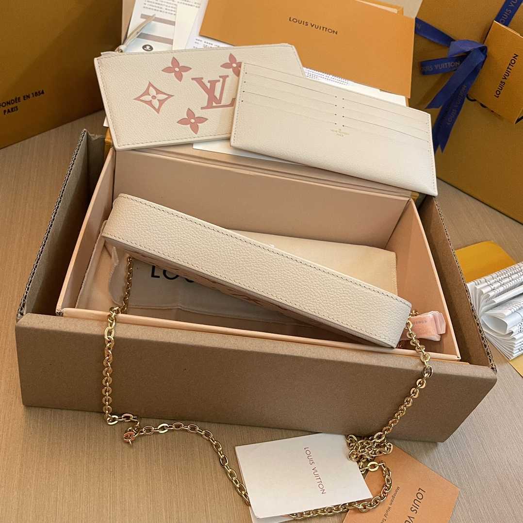 Louis Vuitton Félicie Pochette (21x12x3cm)   M82047 - FashionPlug