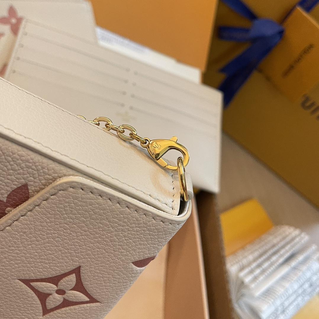 Louis Vuitton Félicie Pochette (21x12x3cm)   M82047 - FashionPlug