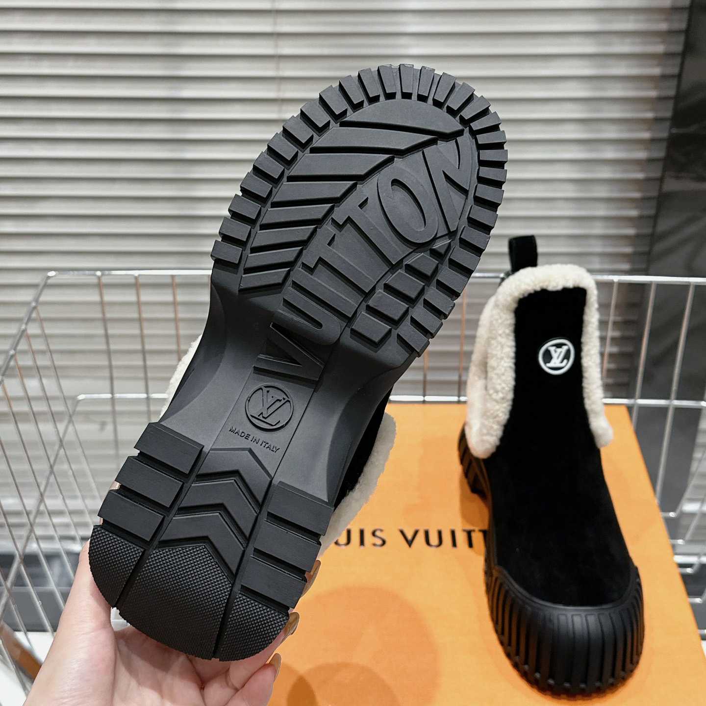 Louis Vuitton Ruby Flat Ankle Boot - FashionPlug