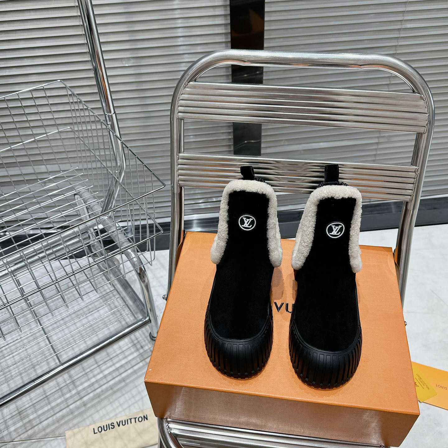 Louis Vuitton Ruby Flat Ankle Boot - FashionPlug