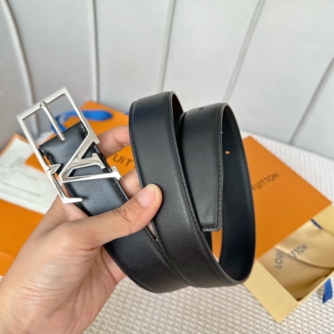 Louis Vuitton LV Skyline 35mm Belt - FashionPlug