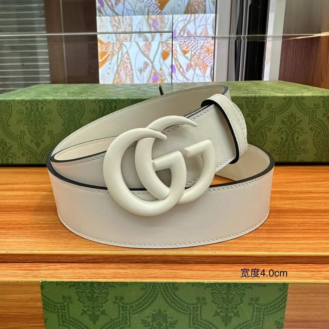 Gucci gg Marmont Reversible Thin Belt - FashionPlug