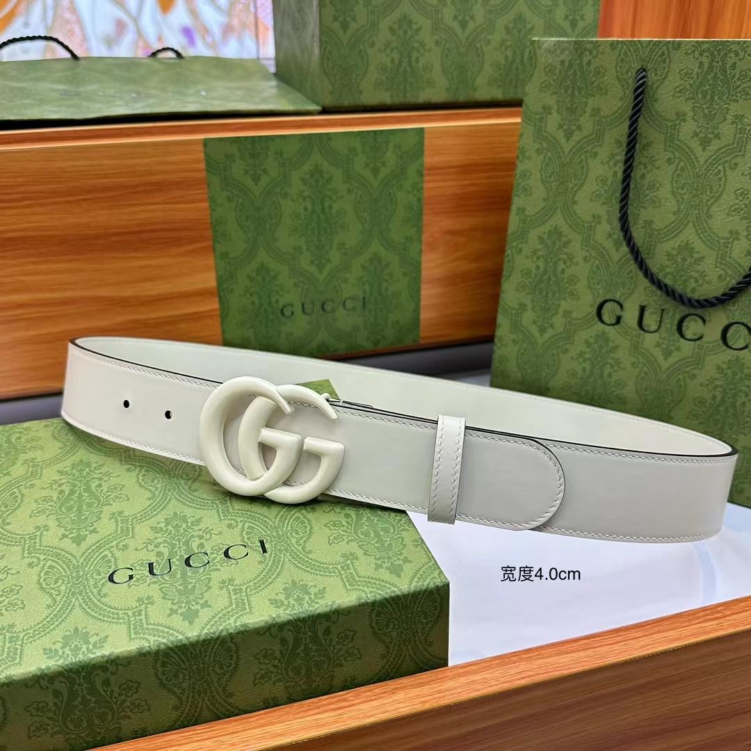 Gucci gg Marmont Reversible Thin Belt - FashionPlug