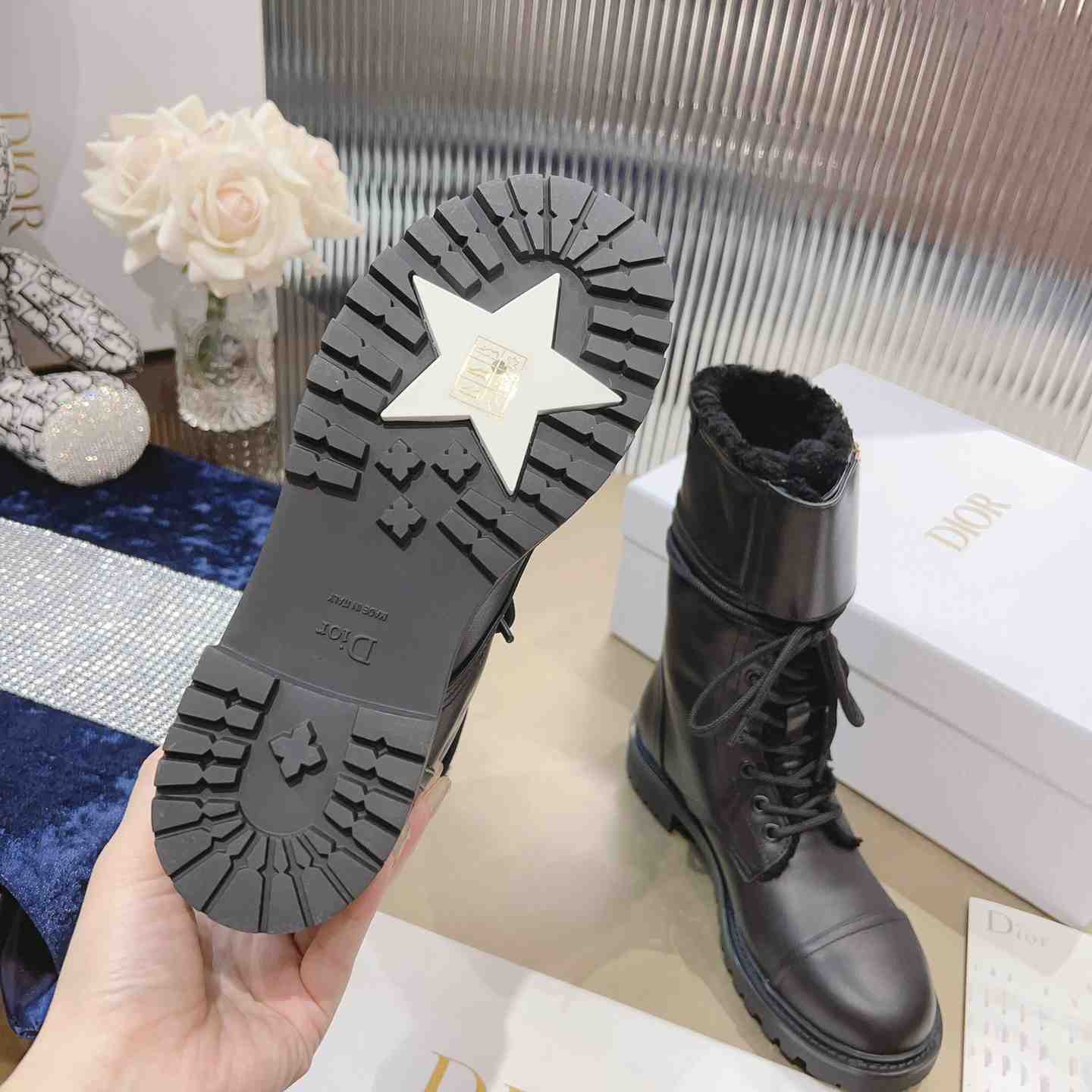 Dior D-Trap Ankle Boot - FashionPlug
