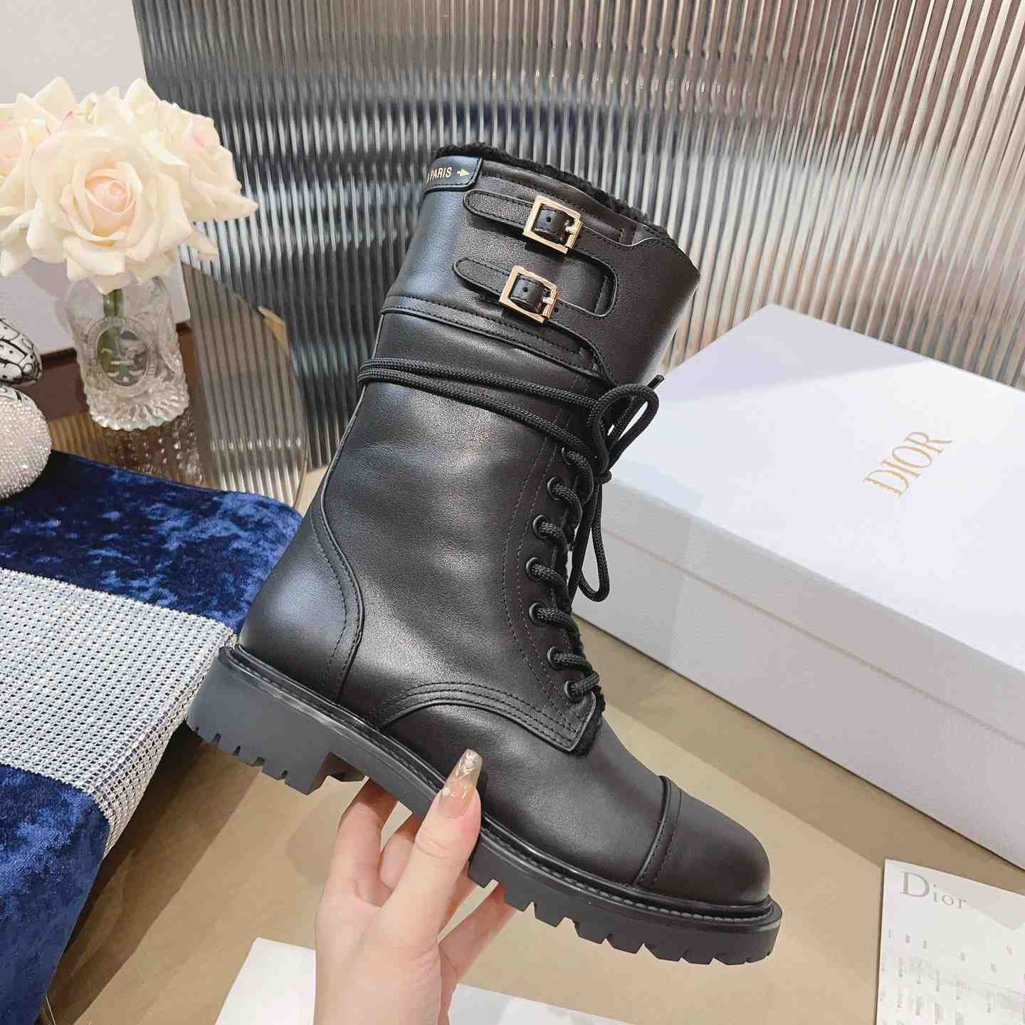 Dior D-Trap Ankle Boot - FashionPlug