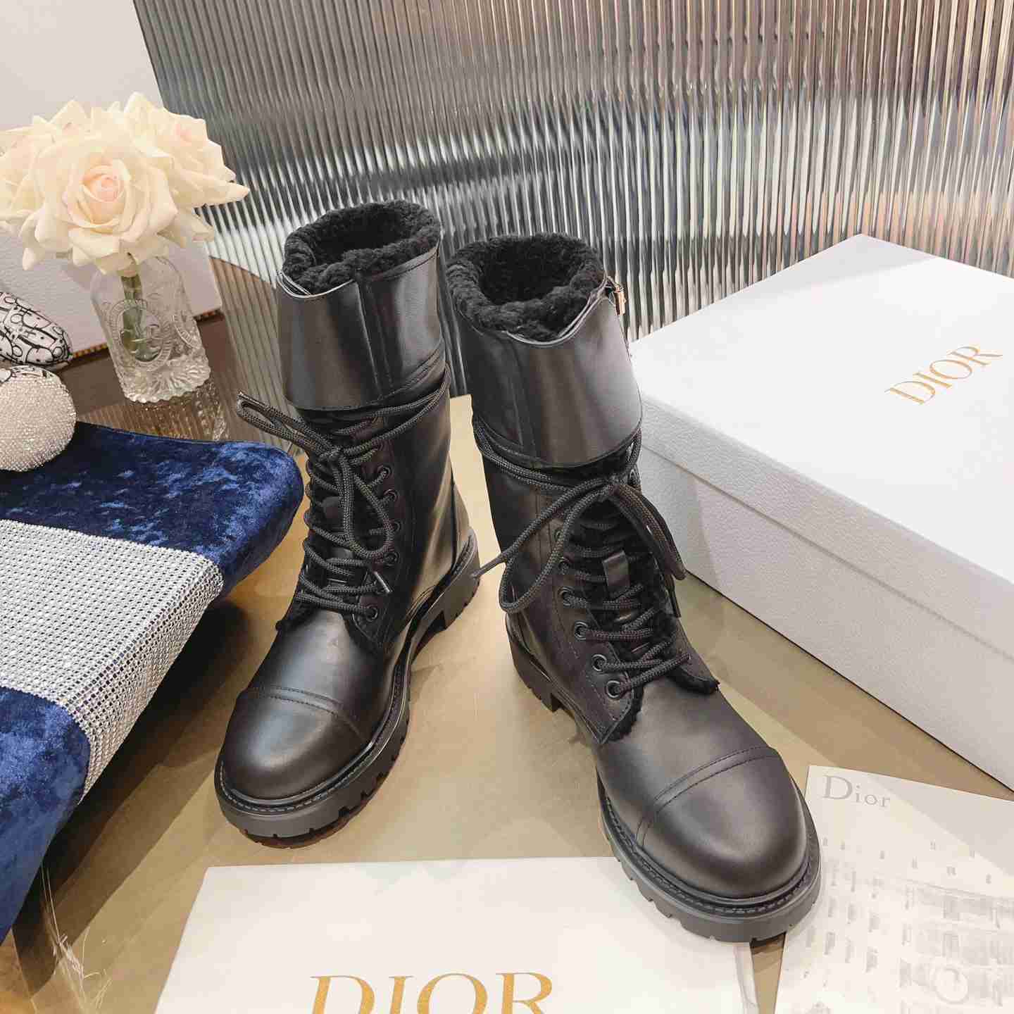 Dior D-Trap Ankle Boot - FashionPlug