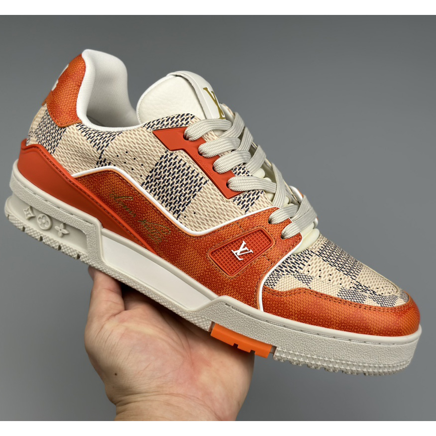 Louis Vuitton LV Trainer Sneaker (Upon UK Size) 1AC56P - FashionPlug