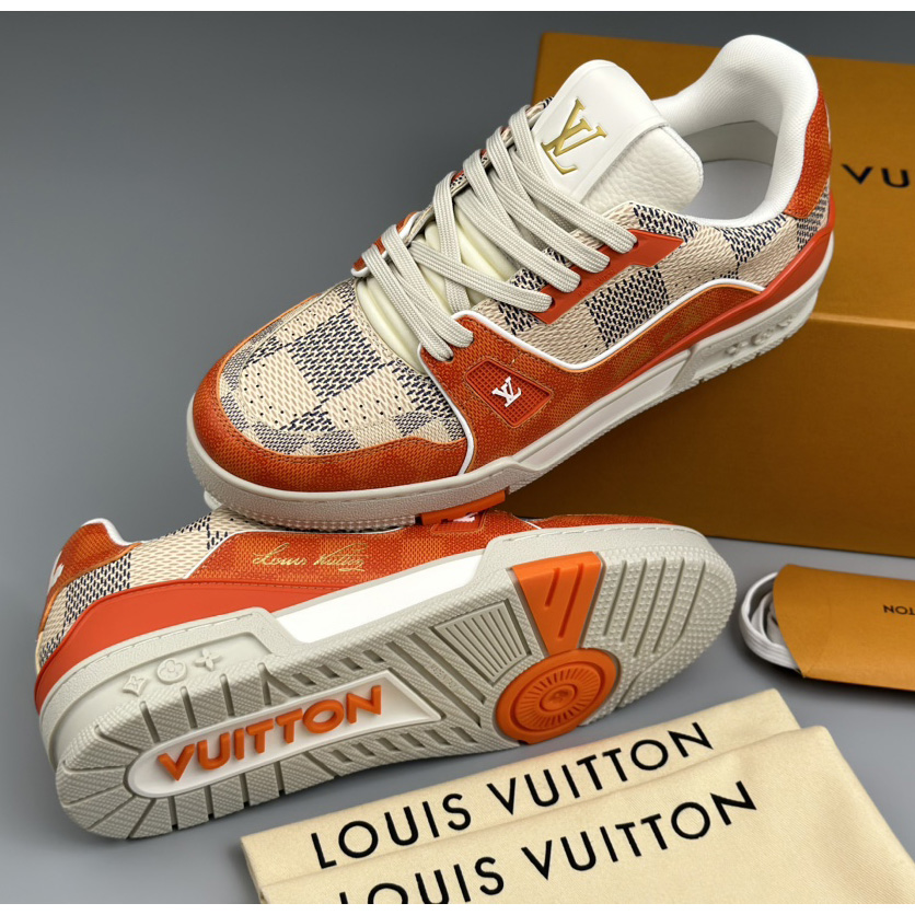 Louis Vuitton LV Trainer Sneaker (Upon UK Size) 1AC56P - FashionPlug