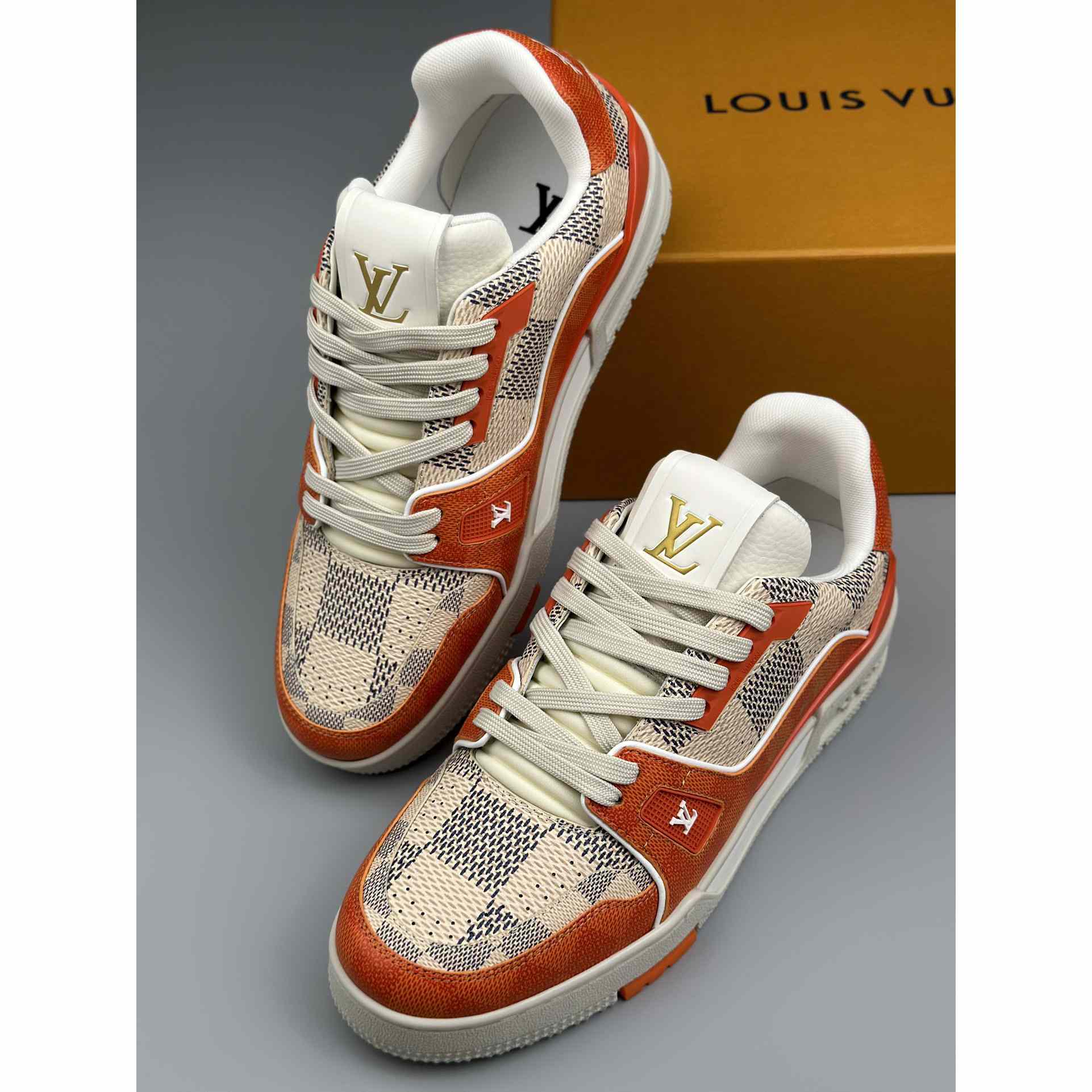 Louis Vuitton LV Trainer Sneaker (Upon UK Size) 1AC56P - FashionPlug