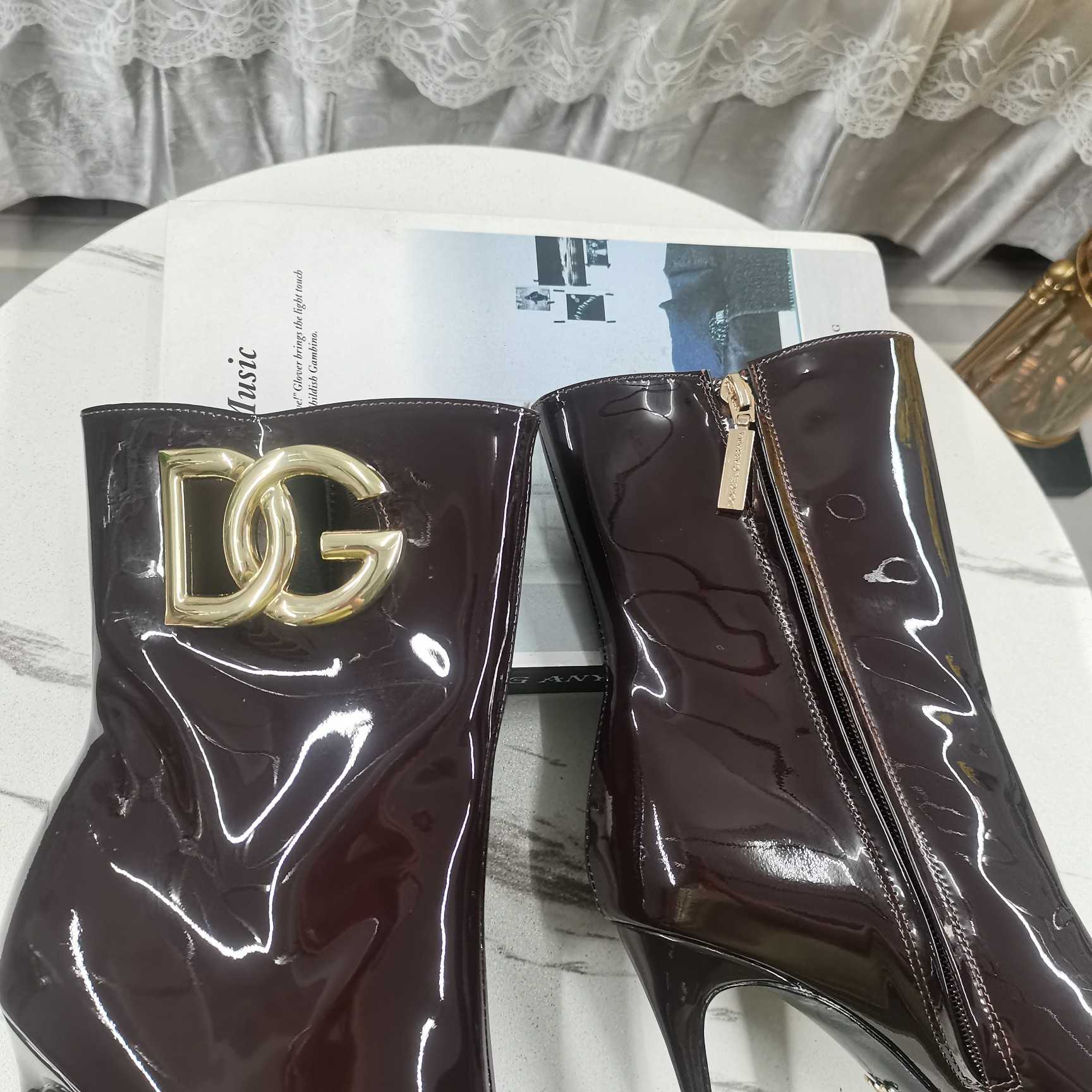 Dolce & Gabbana Calfskin Ankle Boots - FashionPlug