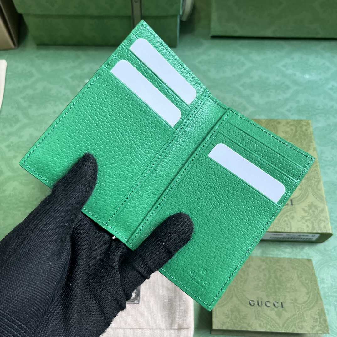 Gucci Long Card Case With GG Detail - FashionPlug