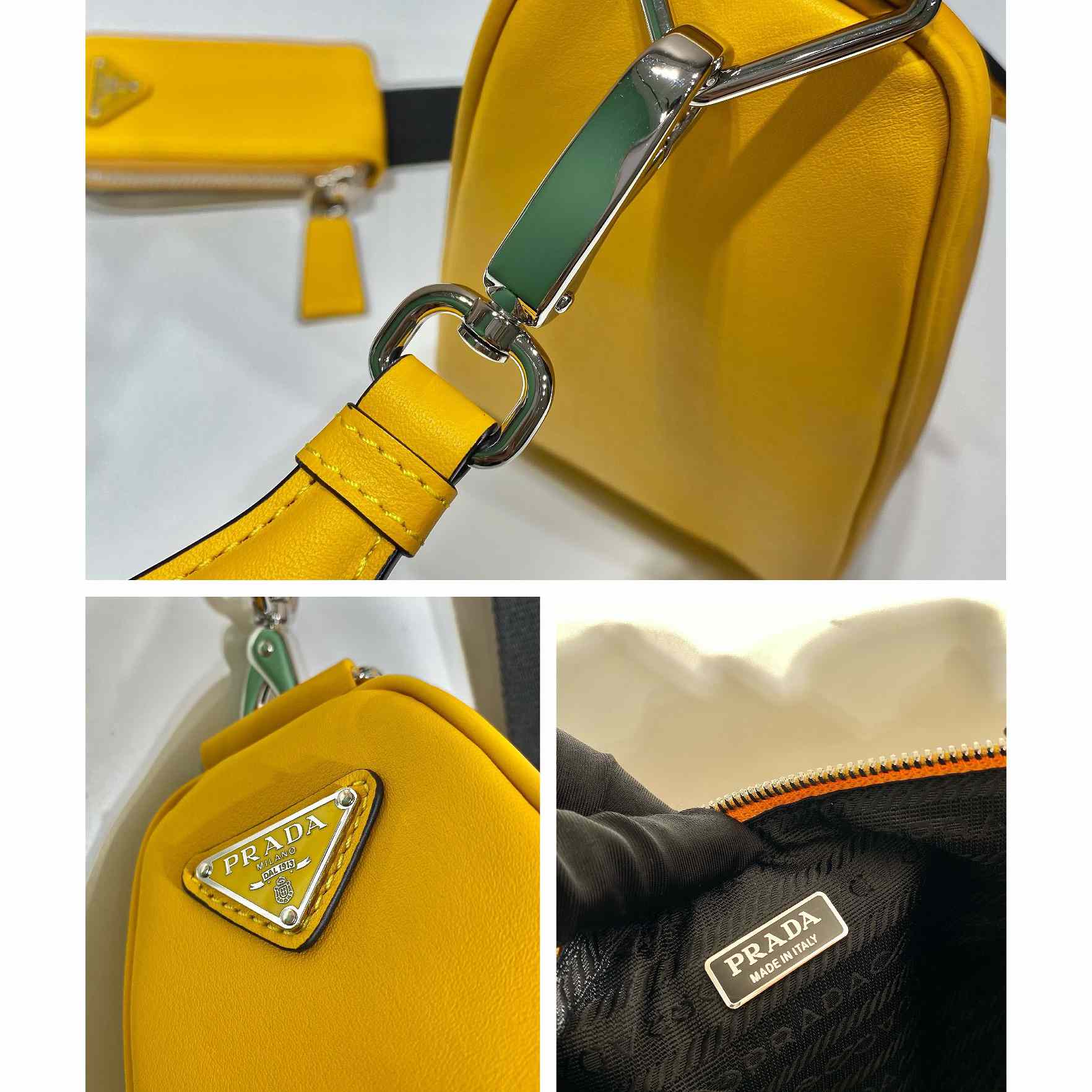 Prada Triangle Bag (26-14-12cm) - FashionPlug