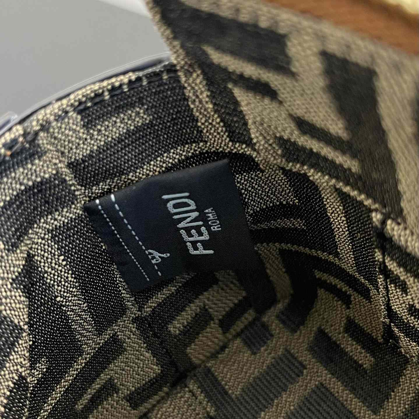 Fendi By The Way Mini Small Brown Leather Boston Bag  - FashionPlug