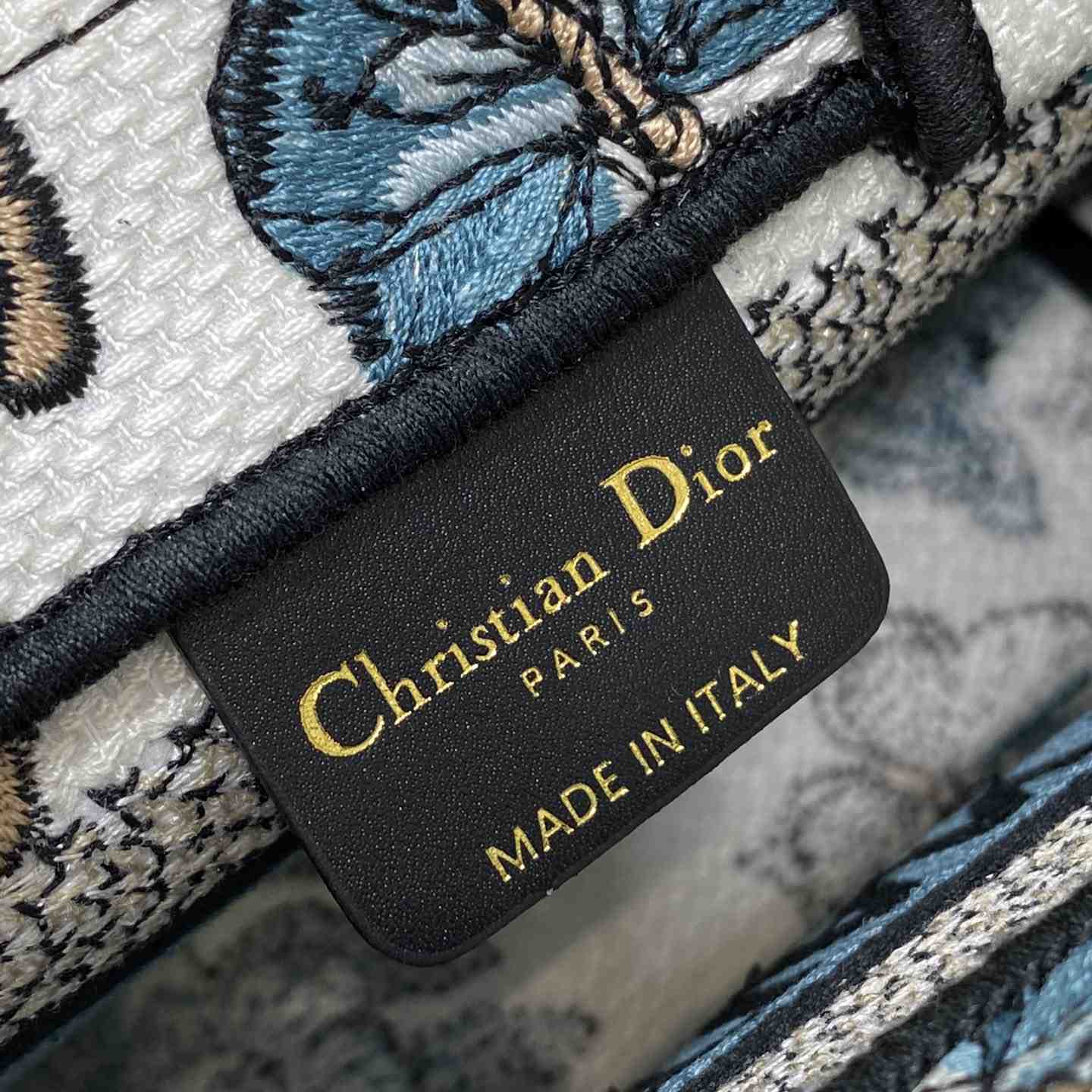 Dior Mini Dior Book Tote With Strap - FashionPlug