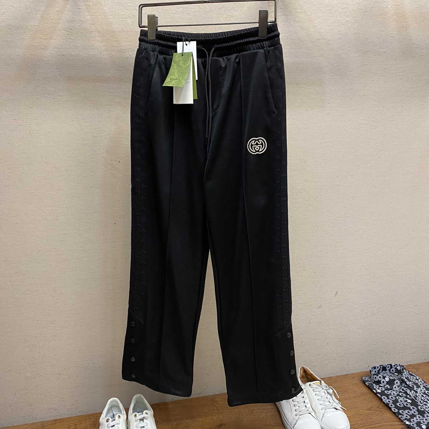Gucci Technical Jersey Track Pant - FashionPlug