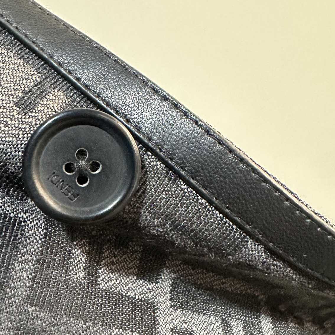 Fendi FF Jacquard Fabric Jacket - FashionPlug