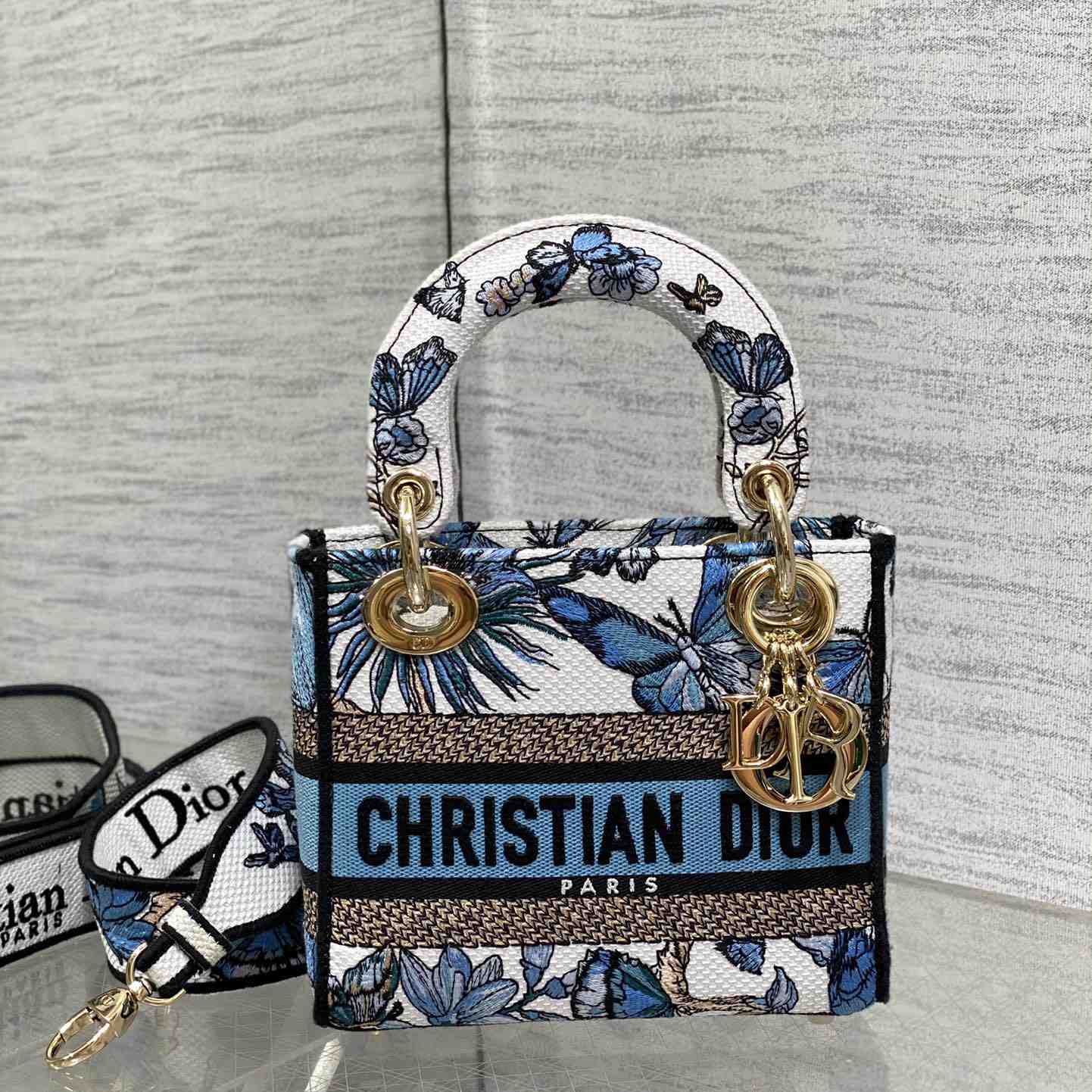 Dior Mini Lady D-lite Bag - FashionPlug