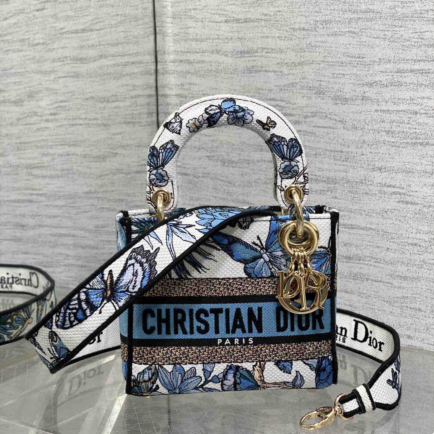 Dior Mini Lady D-lite Bag - FashionPlug