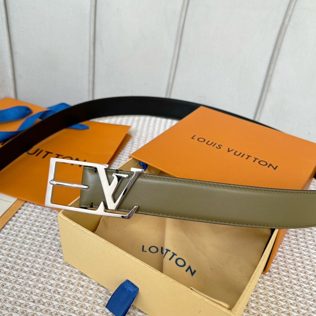 Louis Vuitton LV Skyline 35mm Belt - FashionPlug
