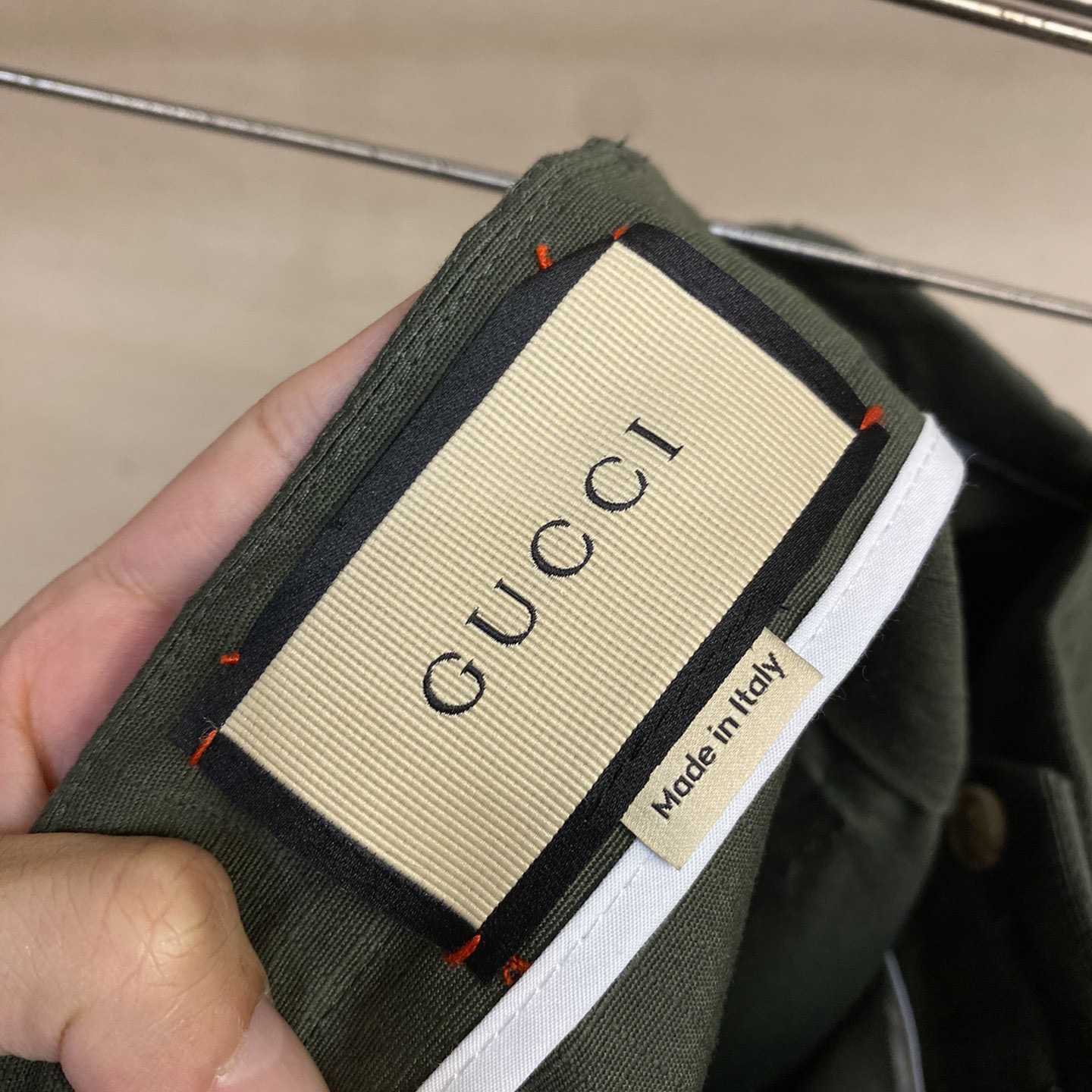 Gucci Cotton Cargo Trouser - FashionPlug