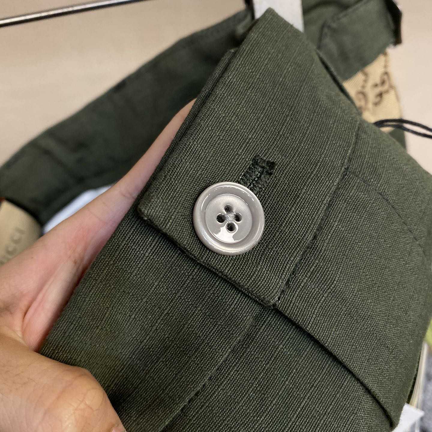 Gucci Cotton Cargo Trouser - FashionPlug