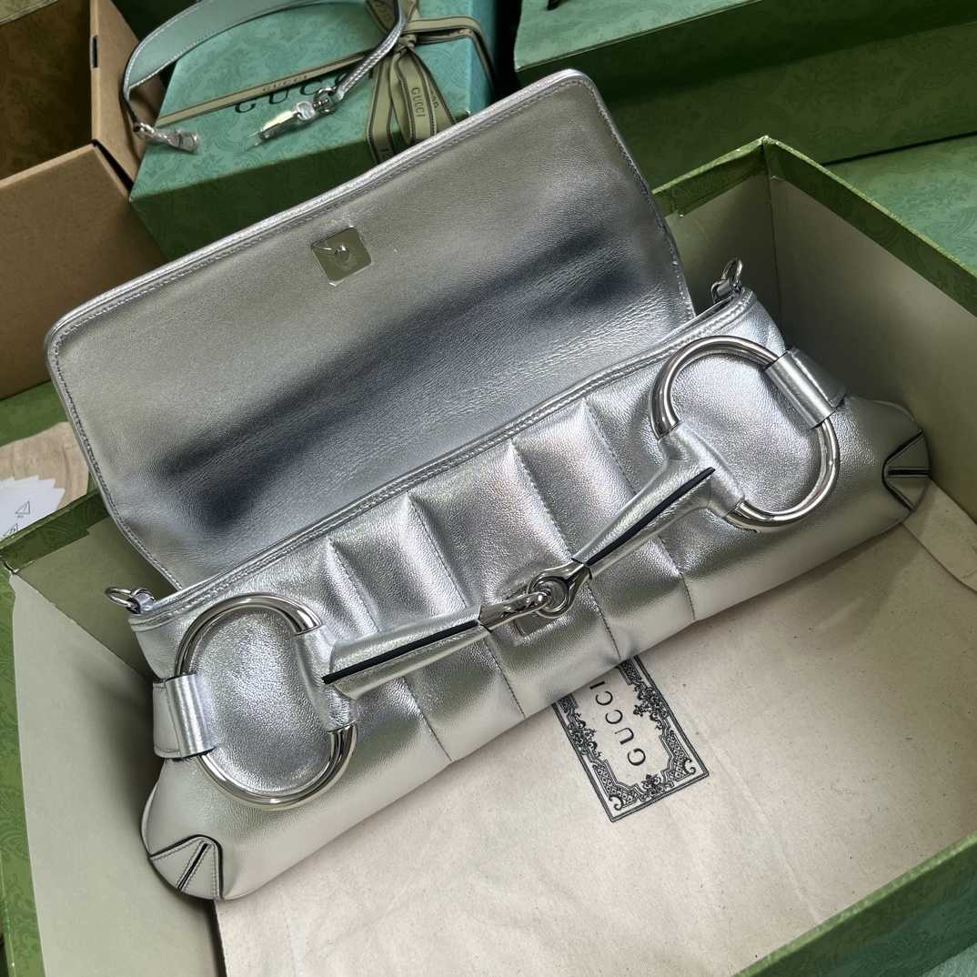 Gucci Horsebit Chain Medium Shoulder Bag (38x 15x 16cm) - FashionPlug
