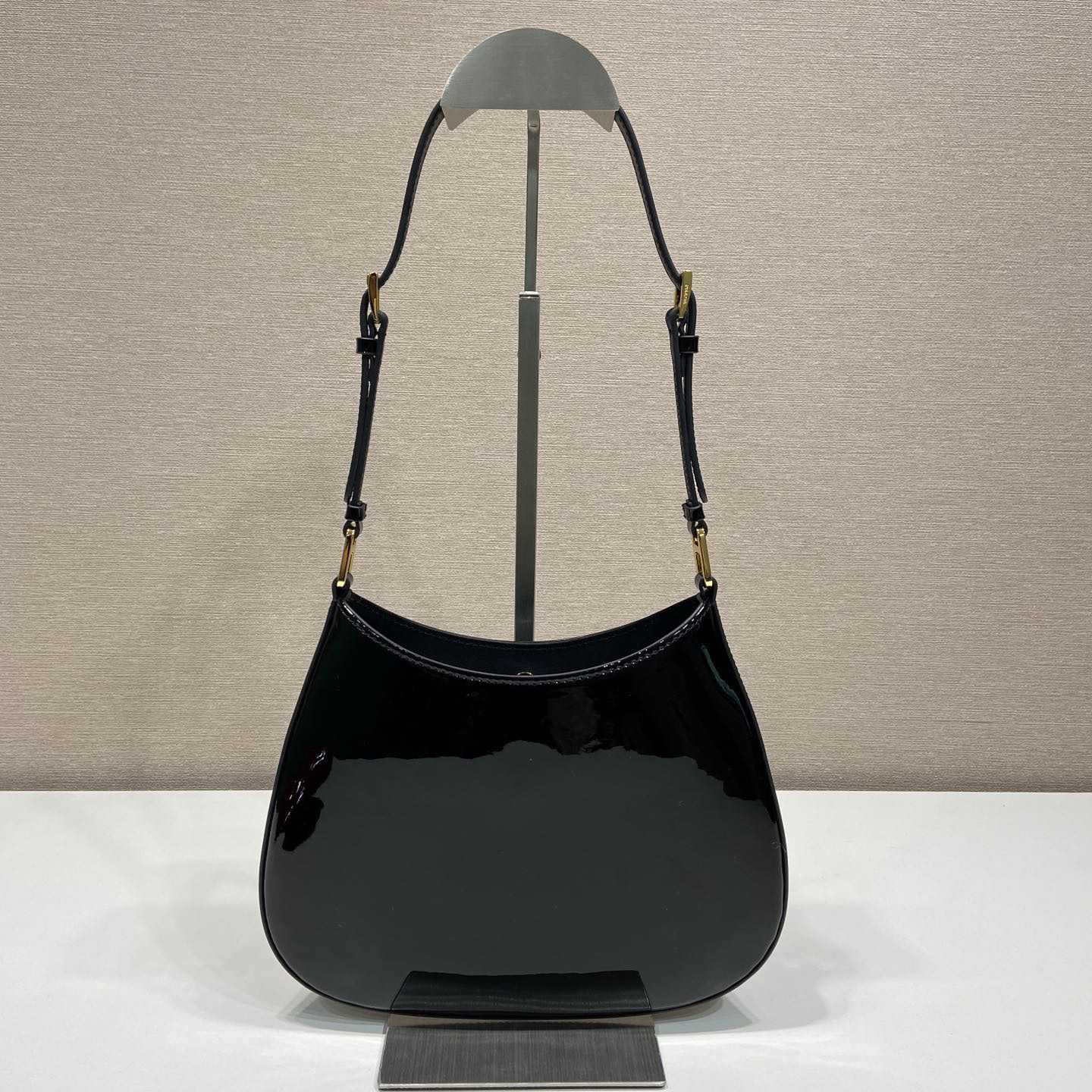 Prada Cleo Patent Leather Bag - FashionPlug