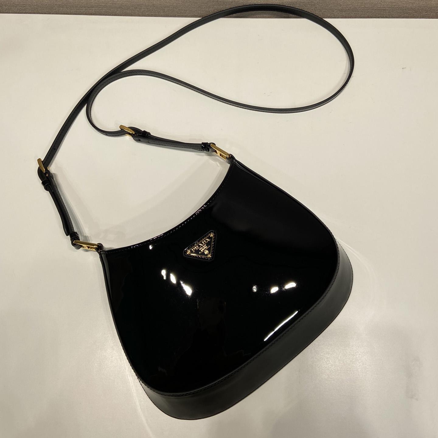 Prada Cleo Patent Leather Bag - FashionPlug