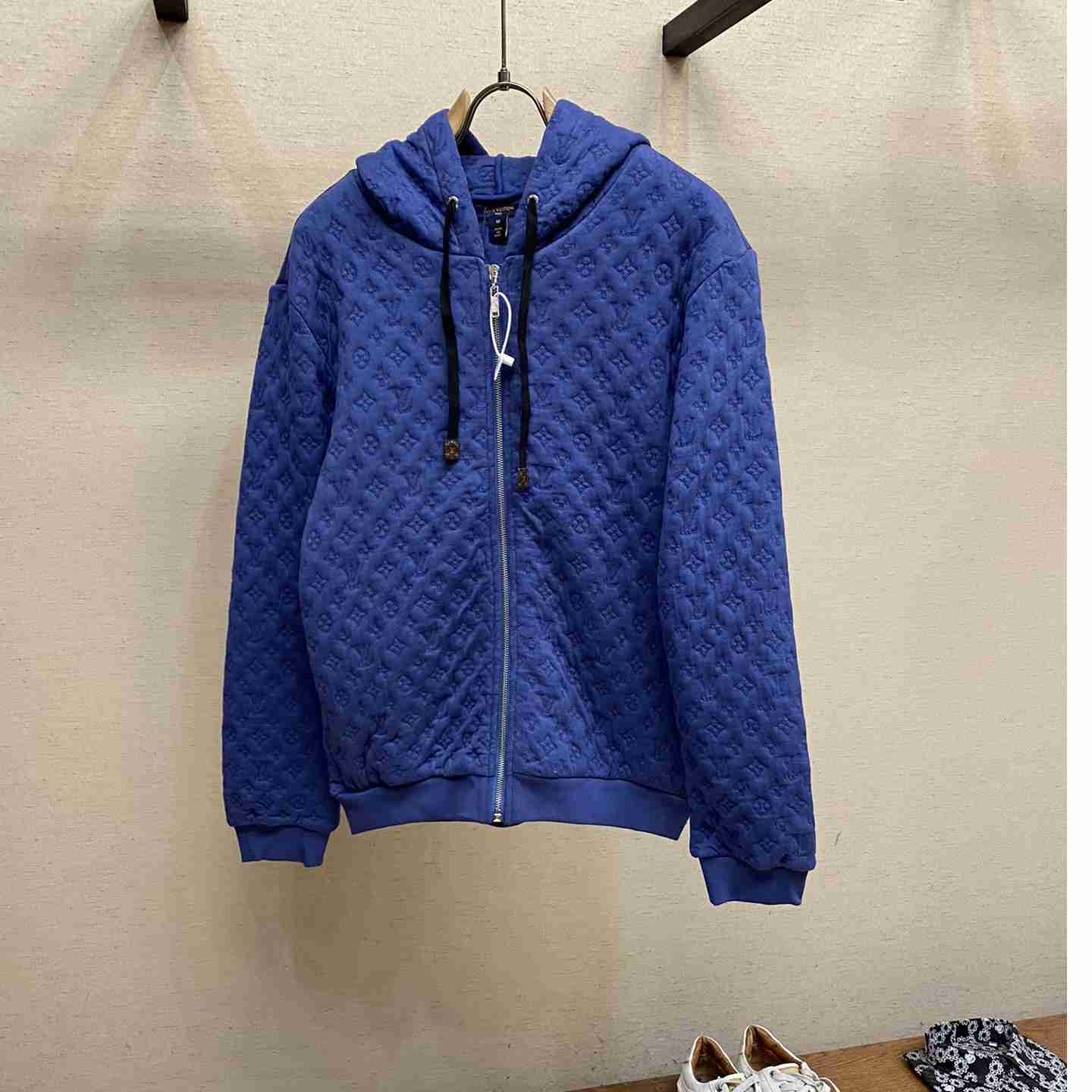 Louis Vuitton Monogram Zipped Hoodie - FashionPlug