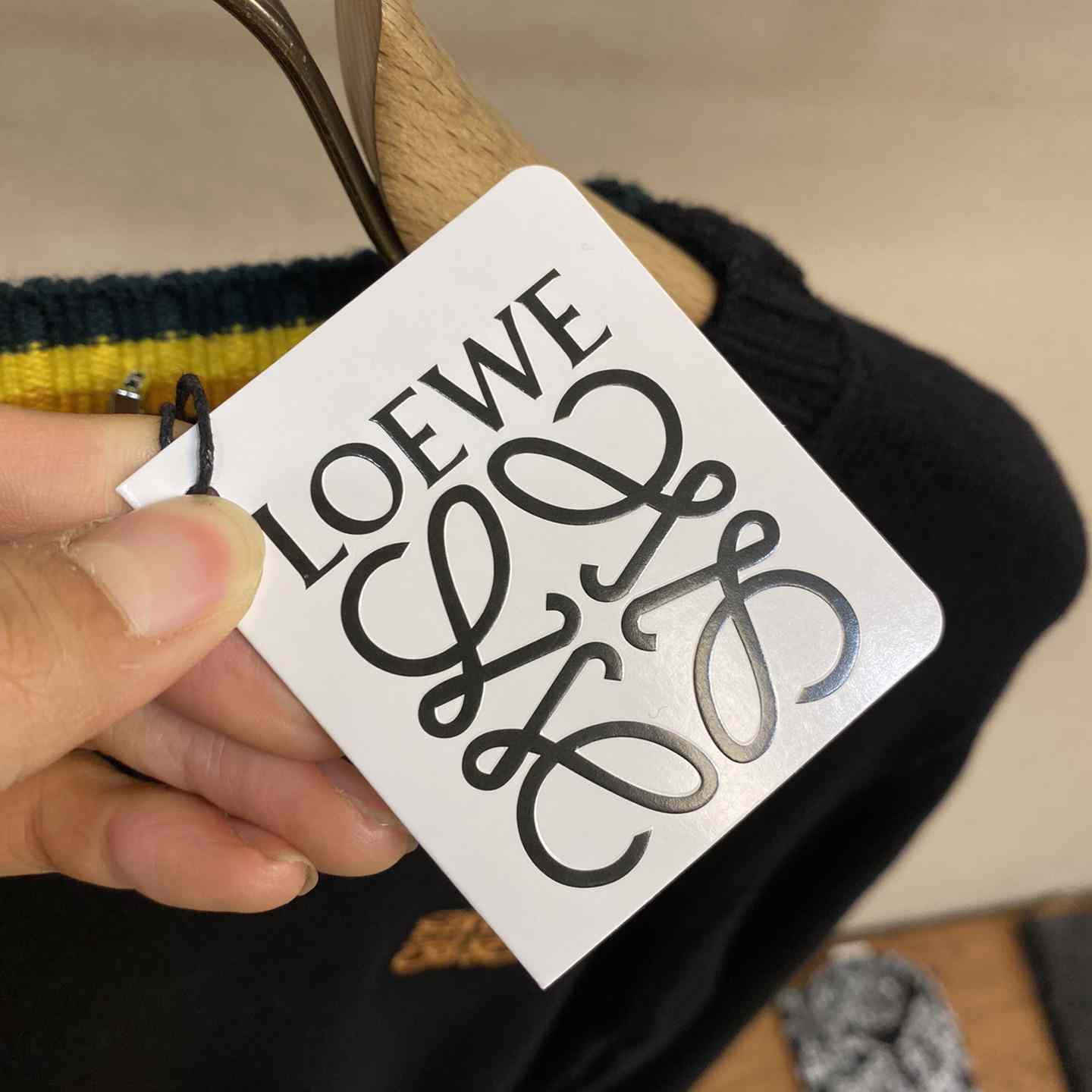 Loewe Anagram Wool Sweater - FashionPlug