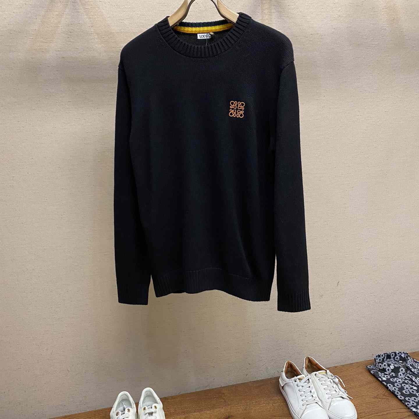 Loewe Anagram Wool Sweater - FashionPlug