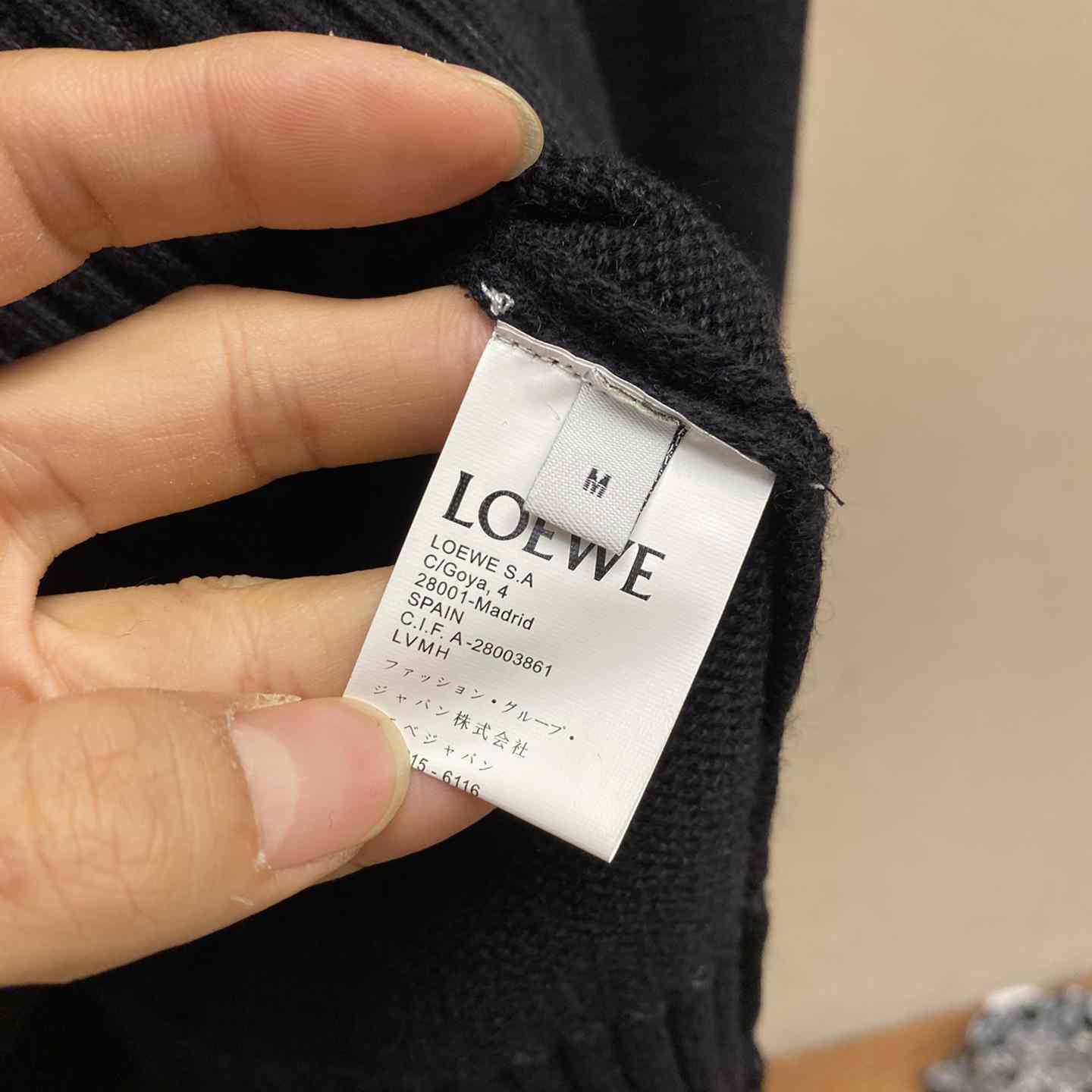 Loewe Anagram Wool Sweater - FashionPlug