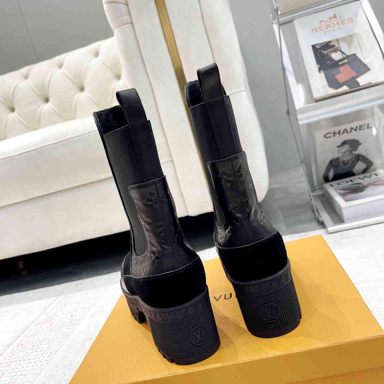 Louis Vuitton Laureate Platform Chelsea Boot - FashionPlug