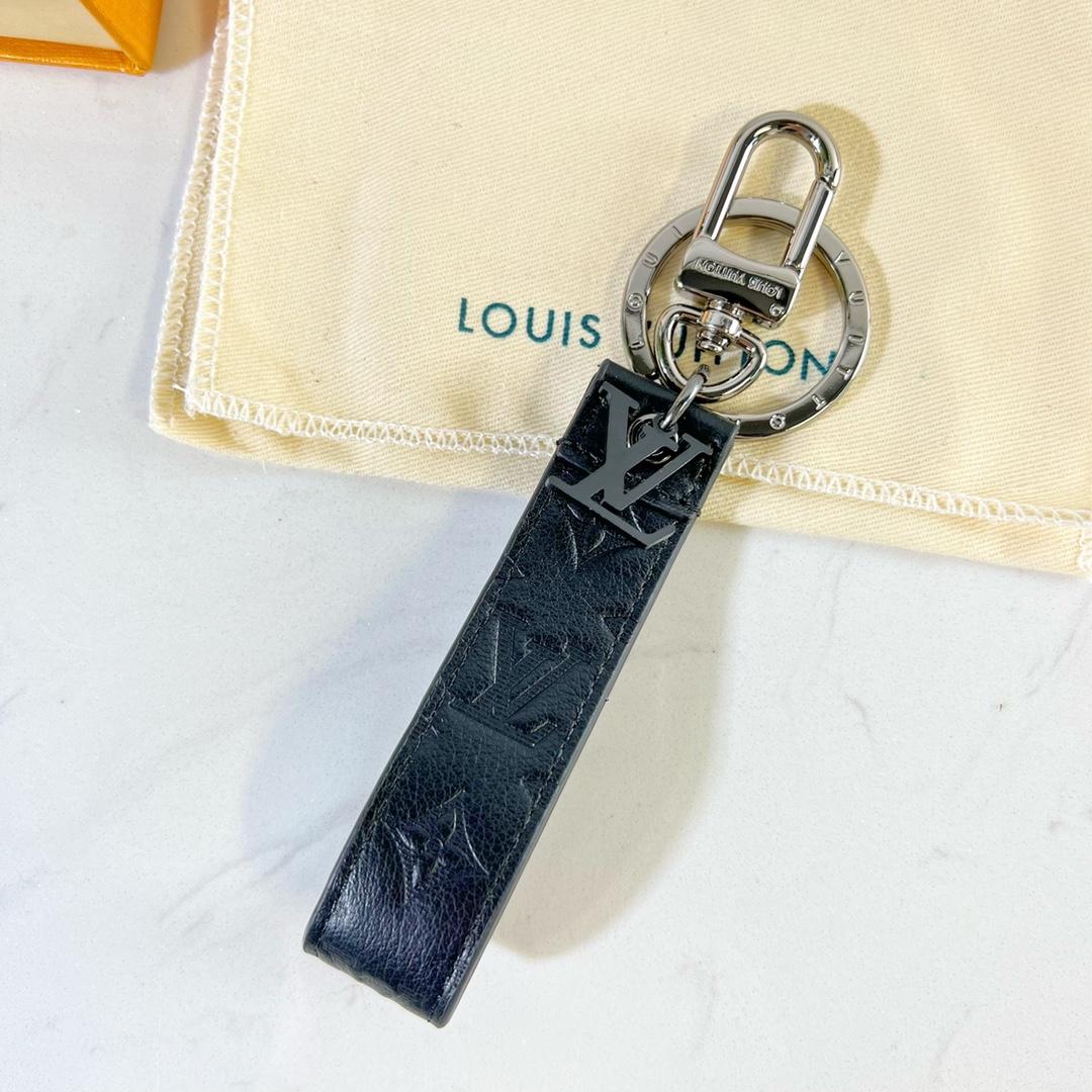 Louis Vuitton LV Shadow Dragonne Key Holder And Bag Charm - FashionPlug
