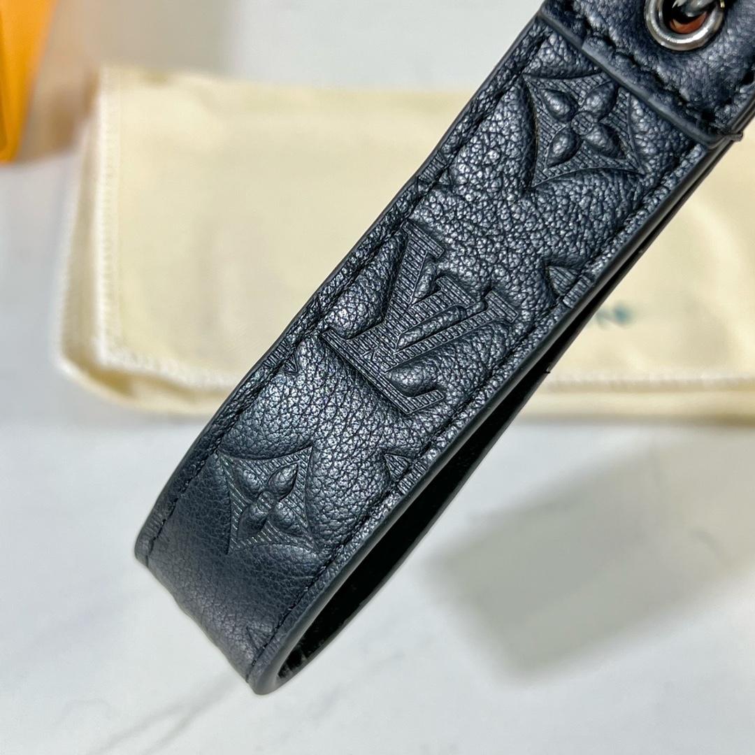 Louis Vuitton LV Shadow Dragonne Key Holder And Bag Charm - FashionPlug