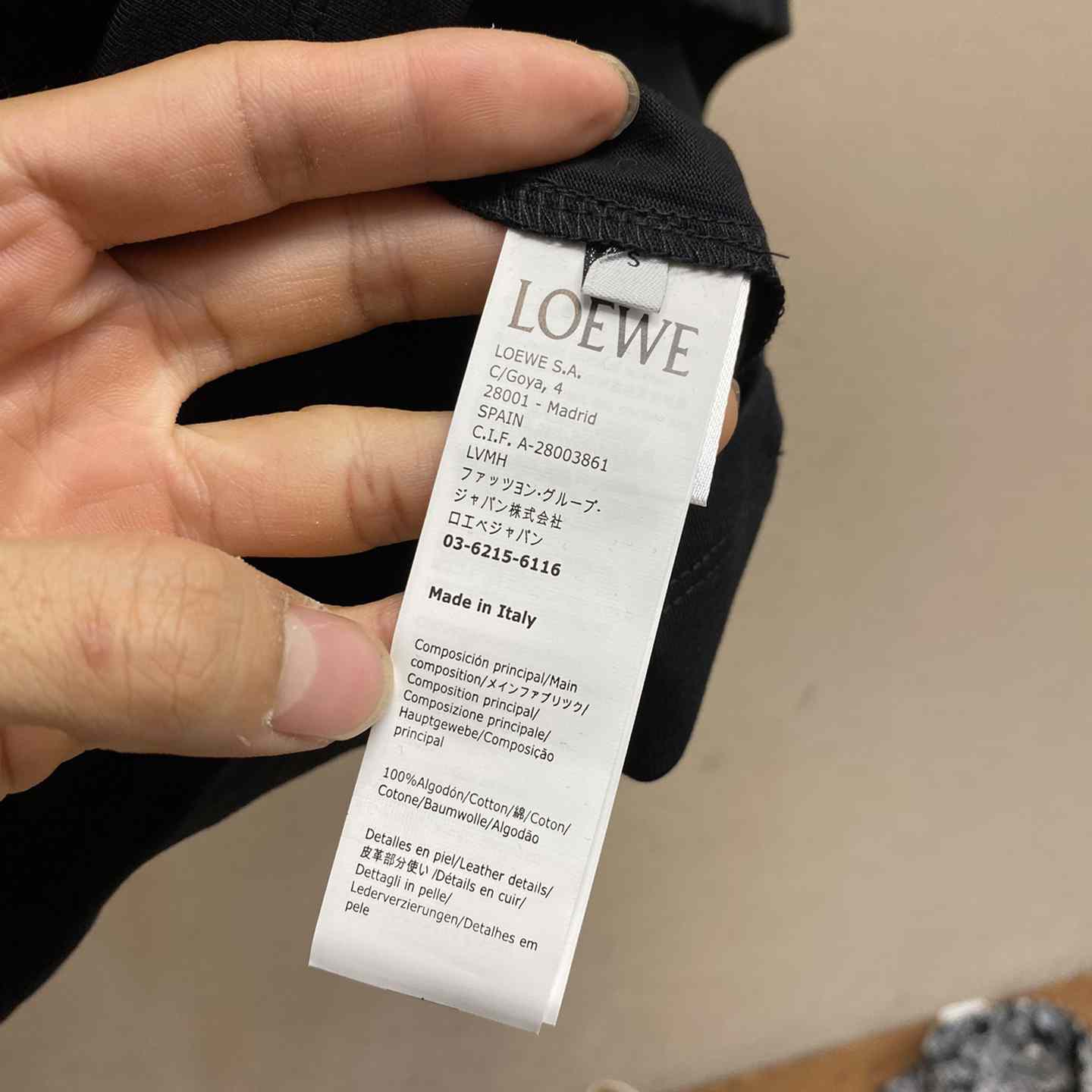 Loewe Relaxed fit T-shirt In Cotton - FashionPlug