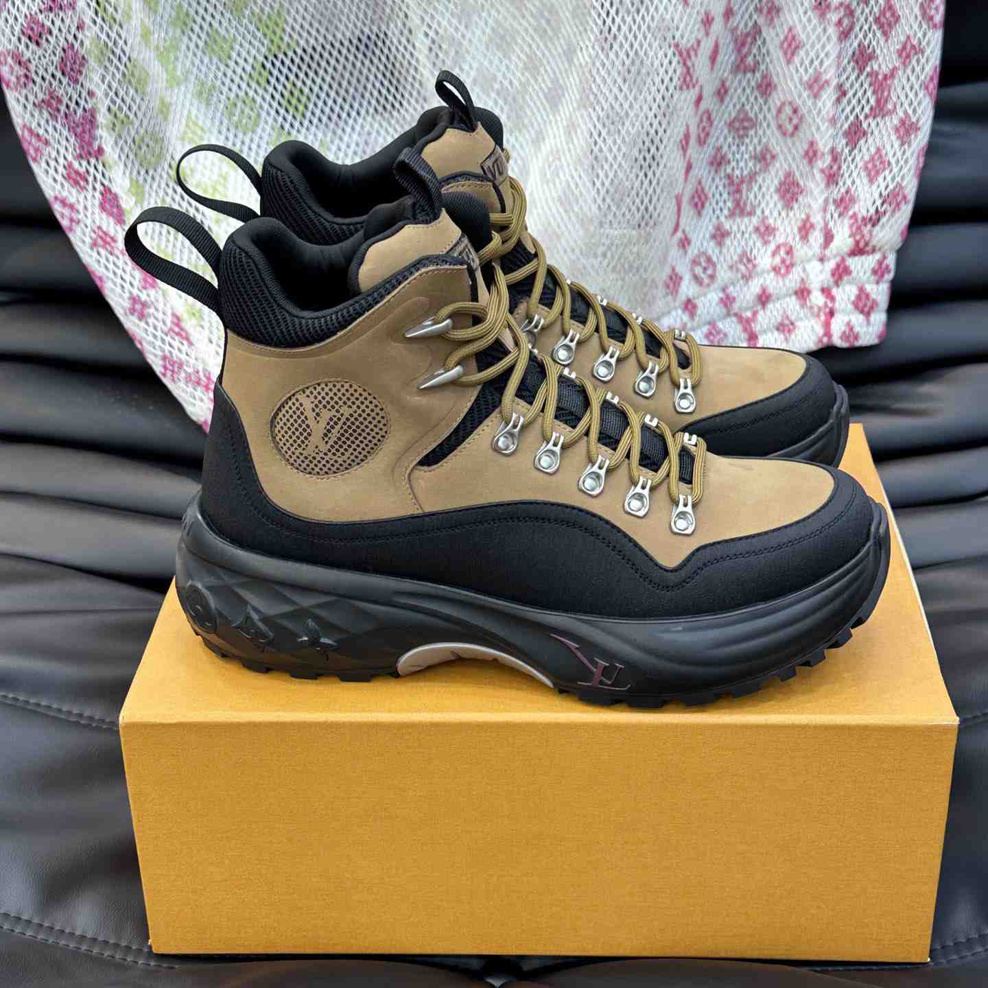 Balenciaga LV Discovery Ankle Boot - FashionPlug