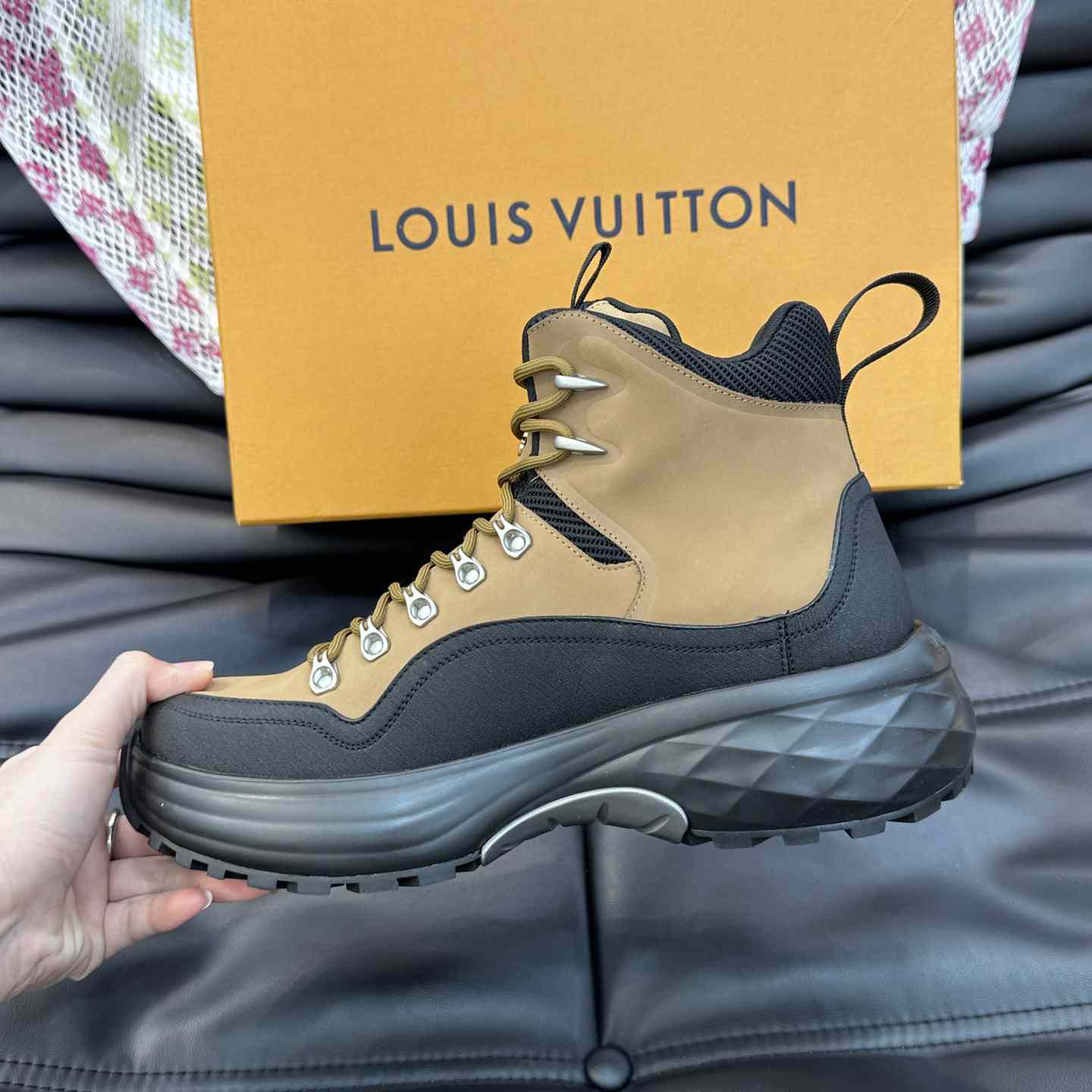Balenciaga LV Discovery Ankle Boot - FashionPlug