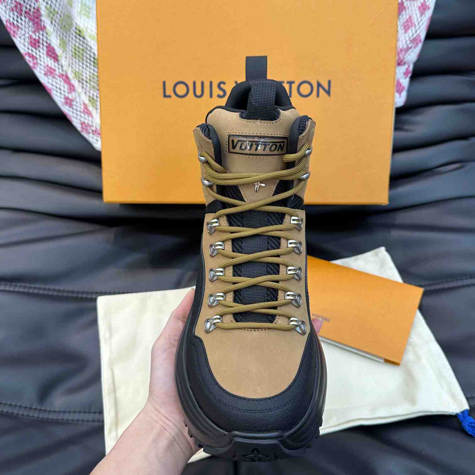 Balenciaga LV Discovery Ankle Boot - FashionPlug