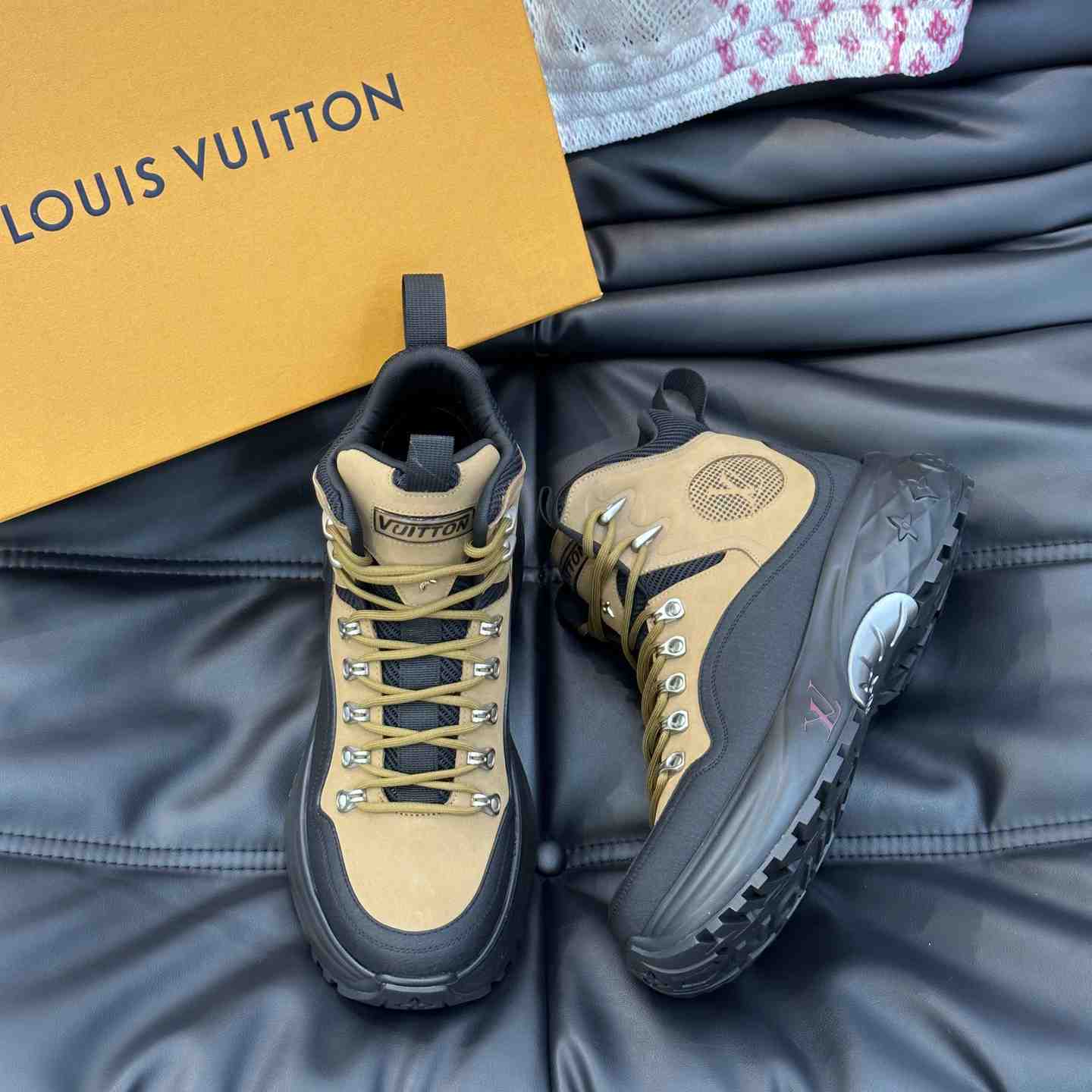 Balenciaga LV Discovery Ankle Boot - FashionPlug