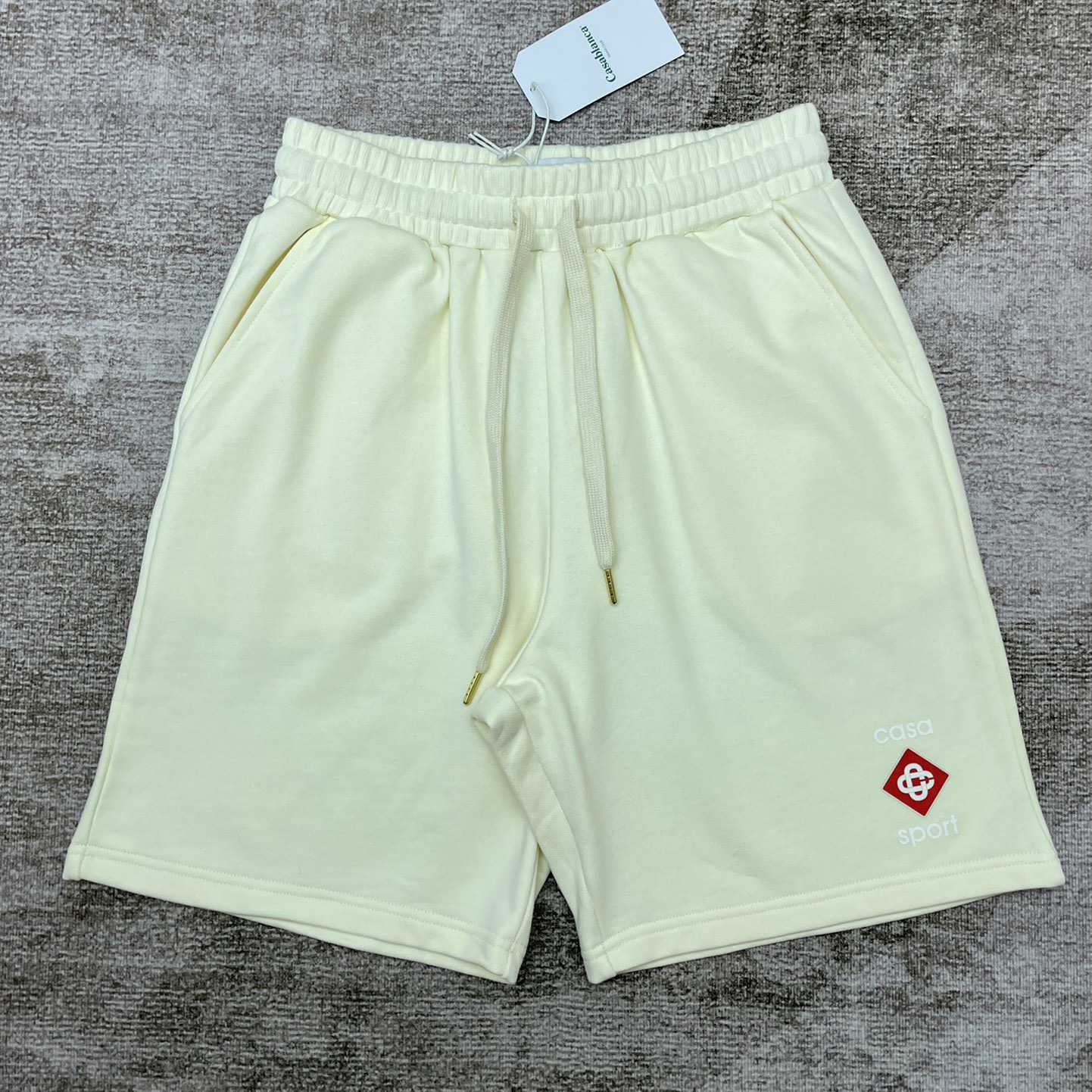 Casablanca Casa Sport Logo Sweat Shorts - FashionPlug