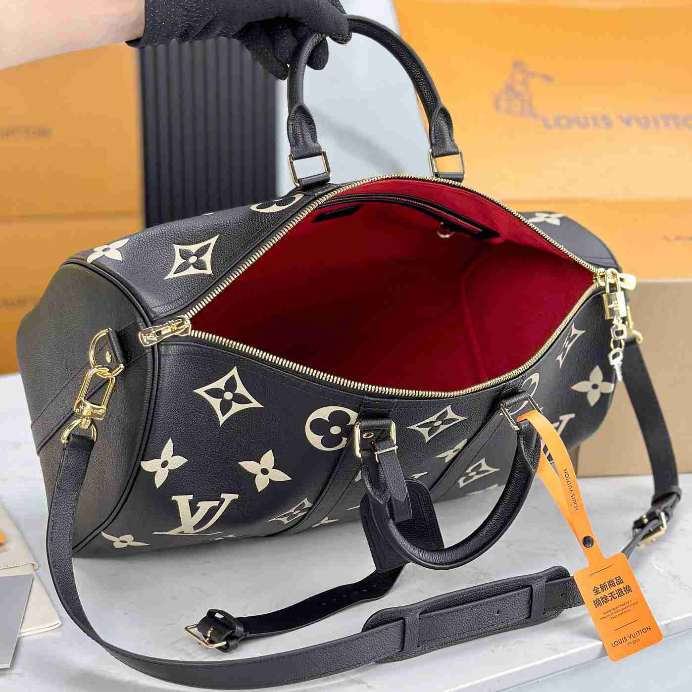 Louis Vuitton Keepall Bandoulière 45   M46670 - FashionPlug