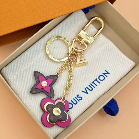 Louis Vuitton Blooming Flowers Bag Charm and Key Holder   M63084 - FashionPlug