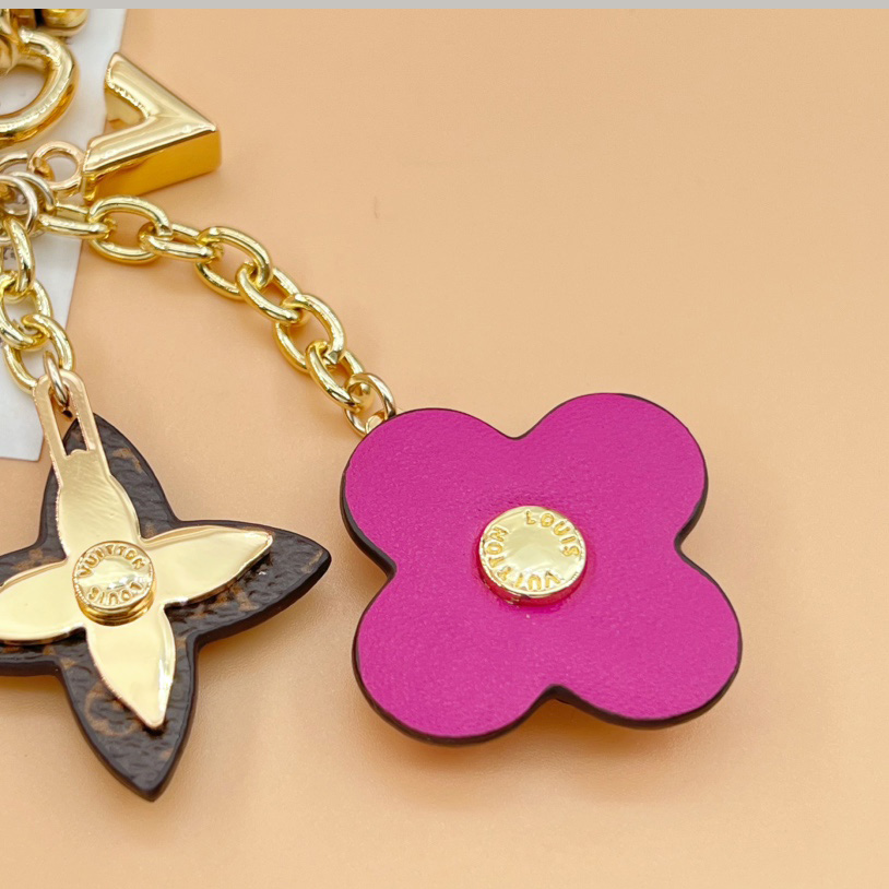 Louis Vuitton Blooming Flowers Bag Charm and Key Holder   M63084 - FashionPlug