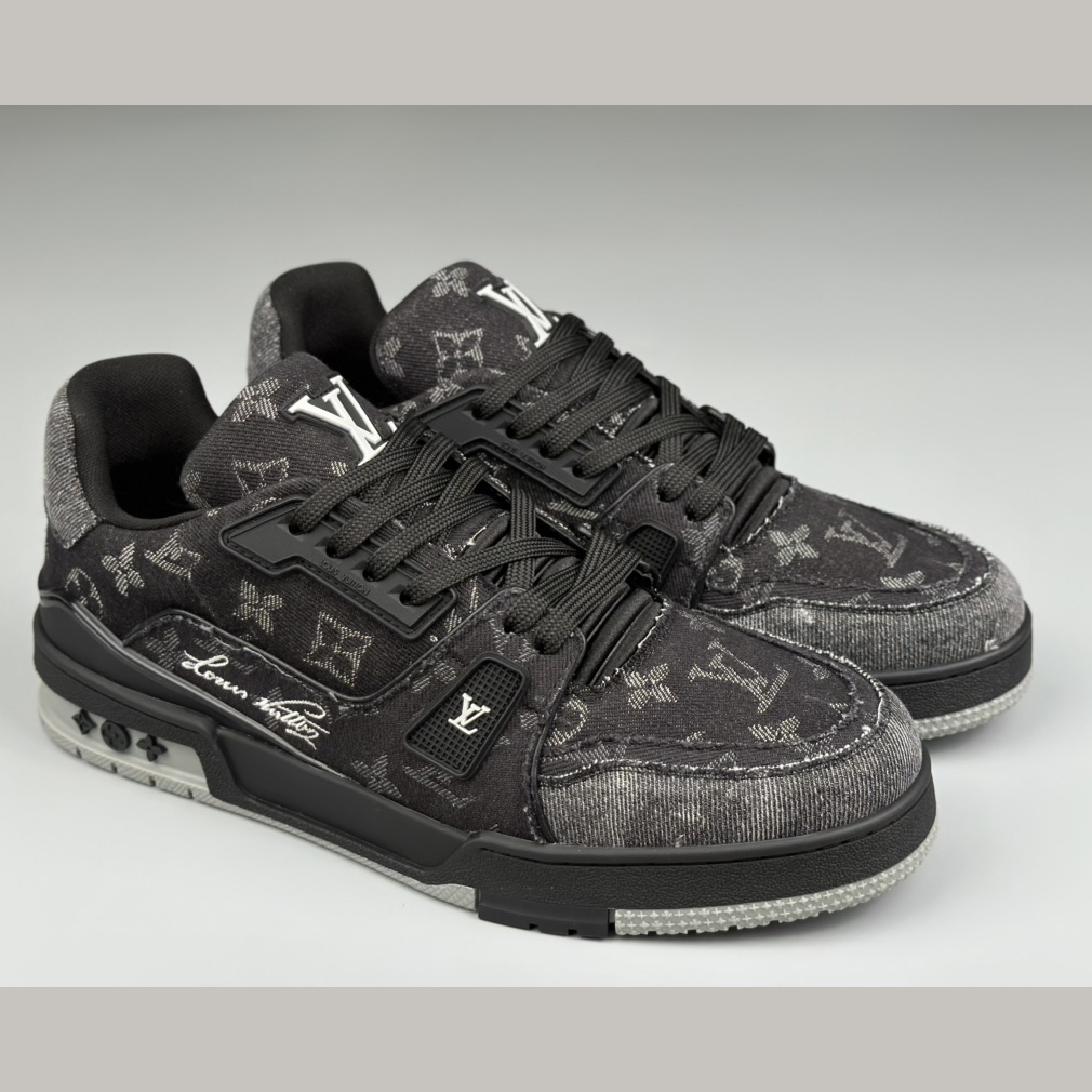 Louis Vuitton lv Trainer Sneaker (Upon UK Size) - FashionPlug