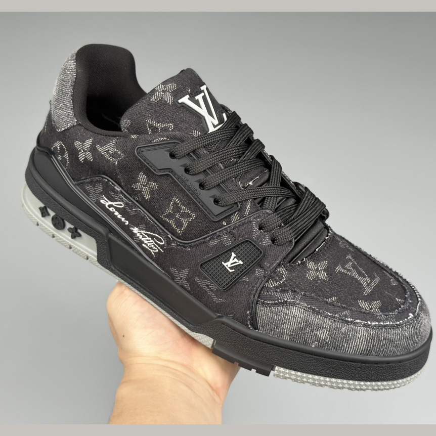 Louis Vuitton lv Trainer Sneaker (Upon UK Size) - FashionPlug