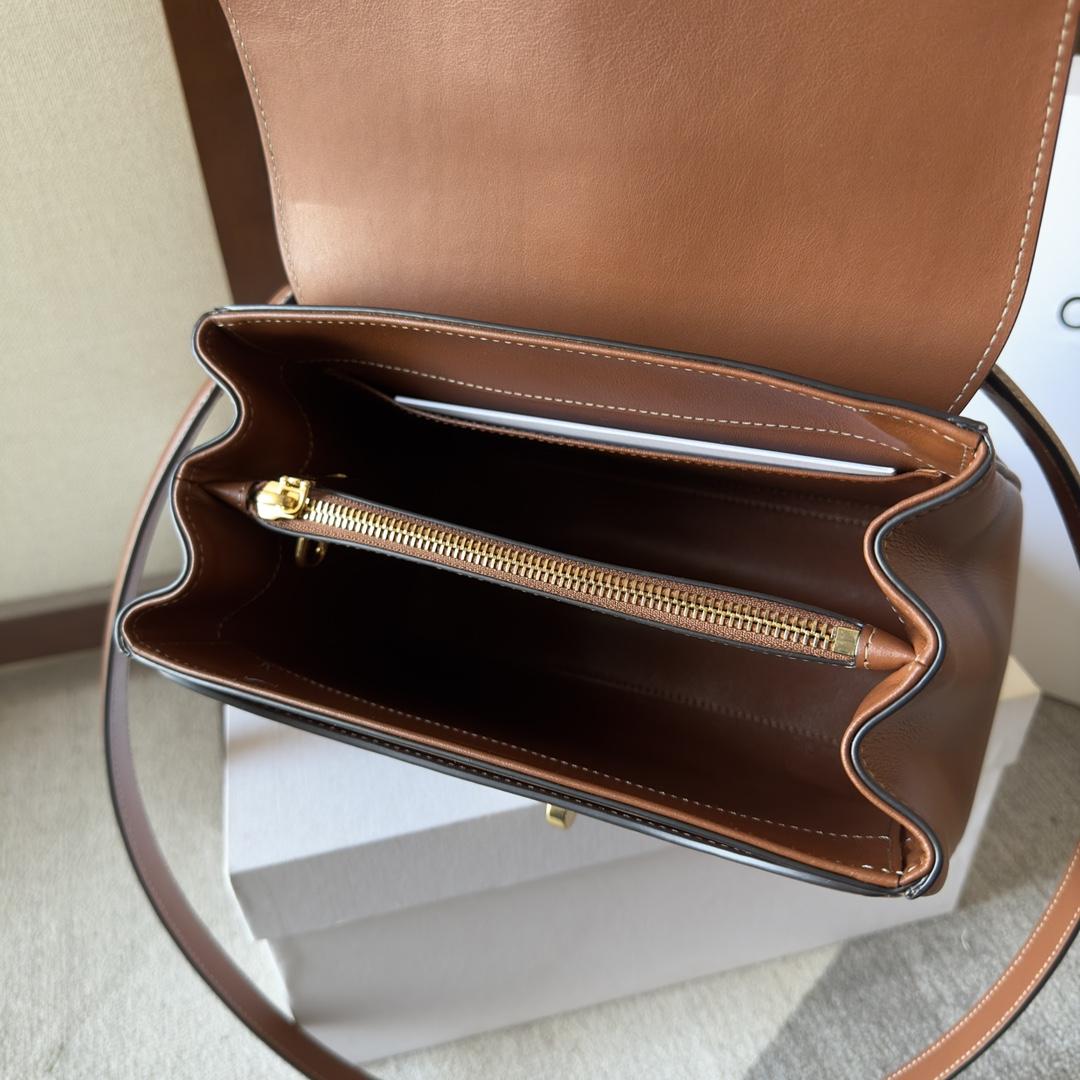 Celine Small 16 Bag In Natural Calfskin - FashionPlug